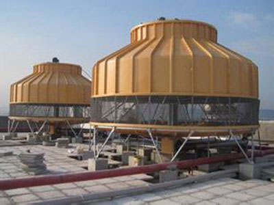 圓形逆流式冷卻塔 圓形逆流式冷卻塔