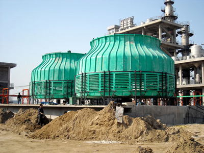 圓形逆流式冷卻塔 圓形逆流式冷卻塔