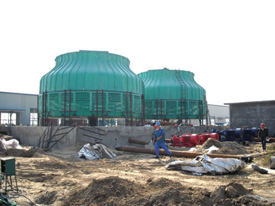 圓形逆流式冷卻塔 圓形逆流式冷卻塔